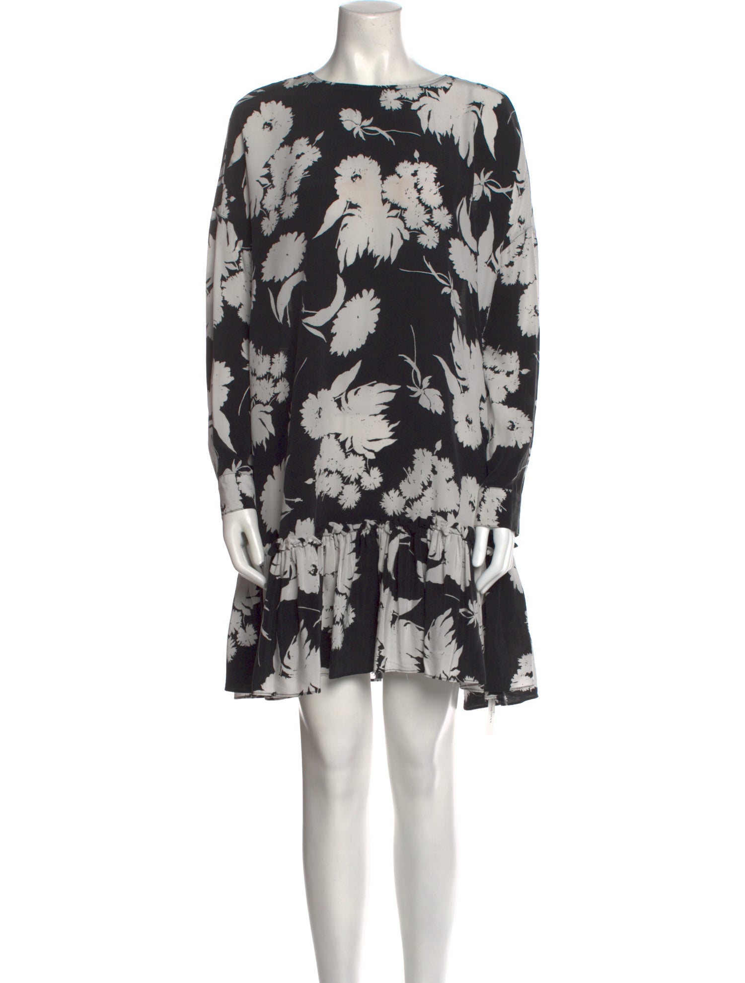 Ganni Silk Mini Dress